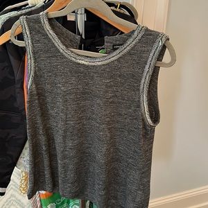 Beaded detail tank top